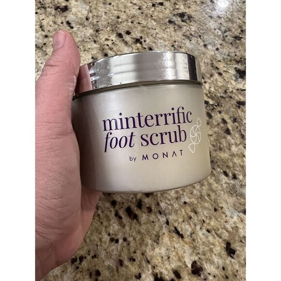 Monat Minterrific Foot Cream 8oz Non-Toxic Hydrating‎ And Monat Foot Scrub NEW! - Picture 14 of 14